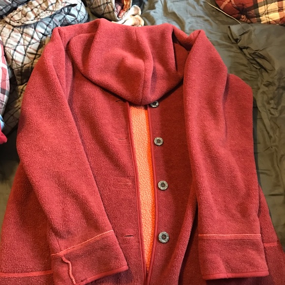 Women's Long Teddy Coat - Picture 2 of 3